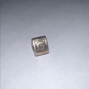 Pandora Letter 'G' Bead Charm